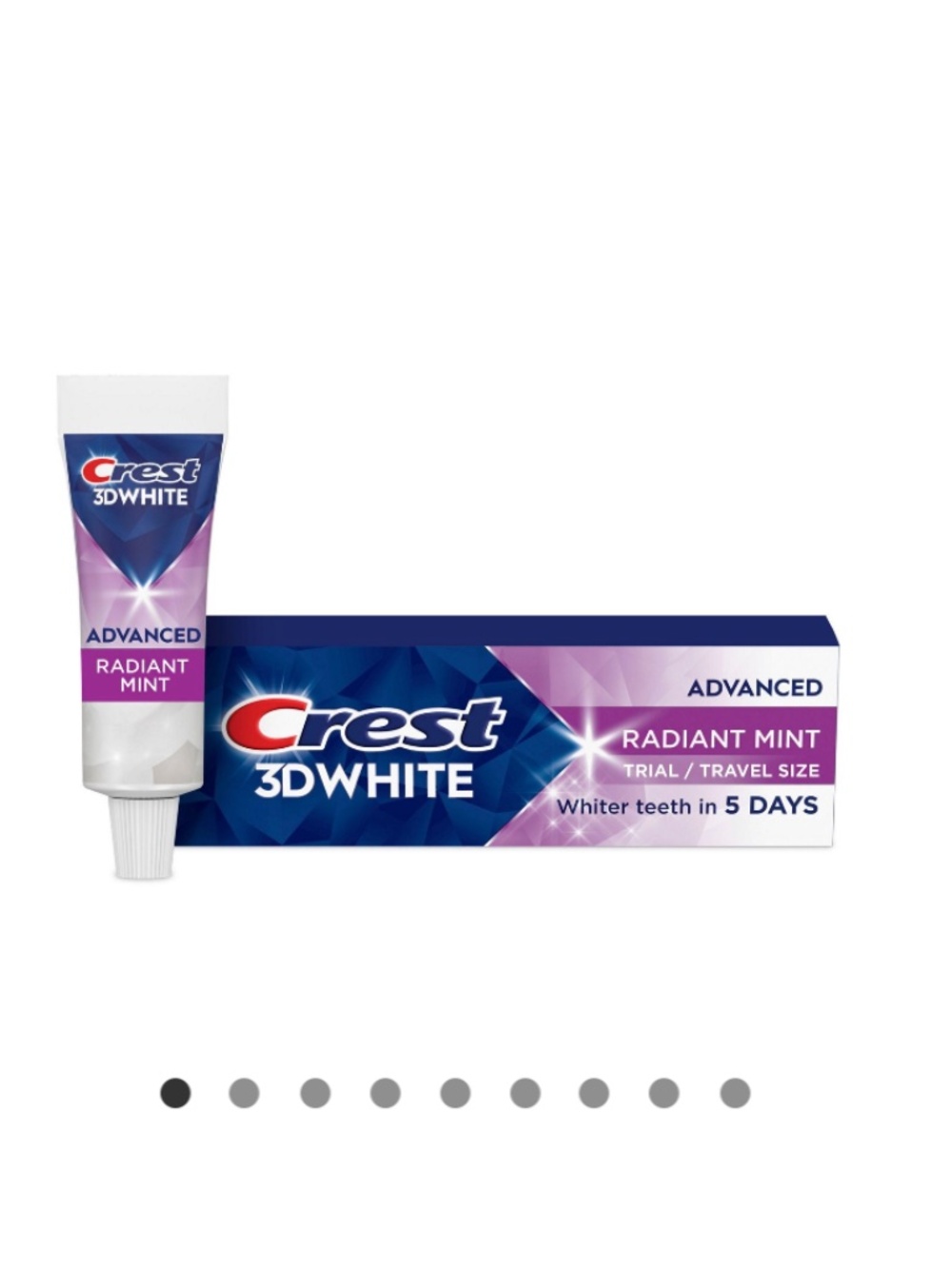 Crest 3D White Toothpaste 0.85 oz